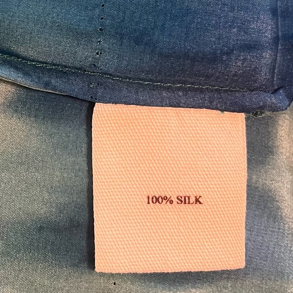 Rebecca Moses 100% Silk Dress Size M - Picture 5 of 8